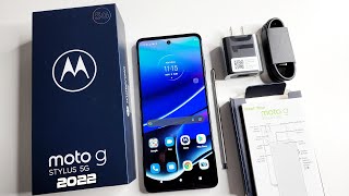 Motorola Moto G Stylus 5G (2022) Unboxing, Hands On & First Impressions!