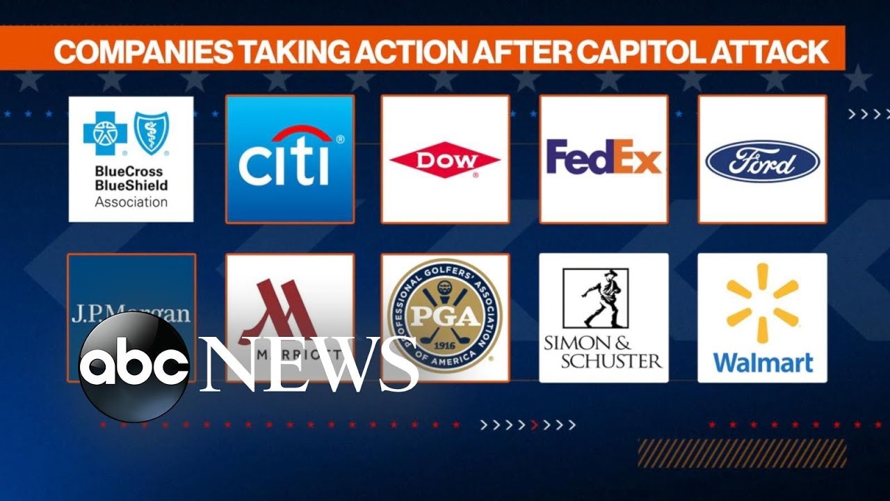 Businesses reckon with Capitol riot