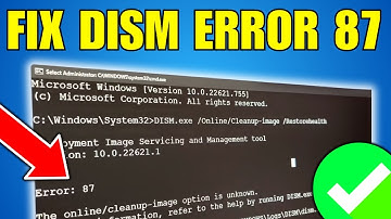 How To Fix DISM Error 87 The Easy Way