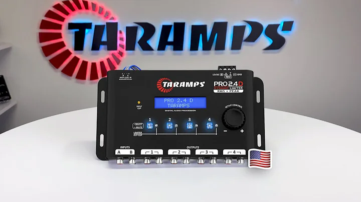 Taramps DSP PRO 2.4 DYNAMIC PEAK - With RMS and Peak Limiter
