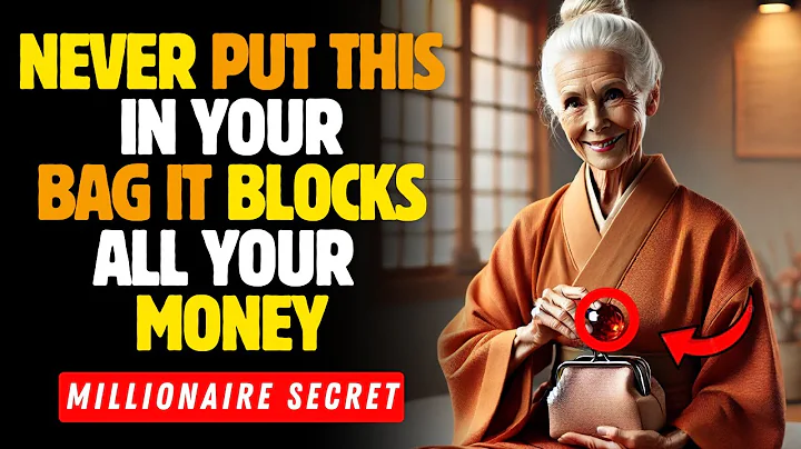 CAREFUL! DON'T LEAVE THIS IN YOUR BAG IT BLOCKS MONEY AND ABUNDANCE | Buddhist Secret