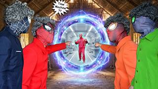 Red Travels Through Time To Change Everything !! ( Spider-Man Bros vs Time Machine Story )