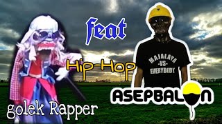 Hip-hop Wayang golek X Asep balon Rapper sunda