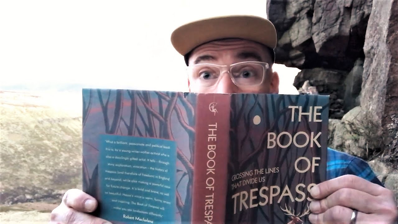 Book of Trespass at Laddow Rocks