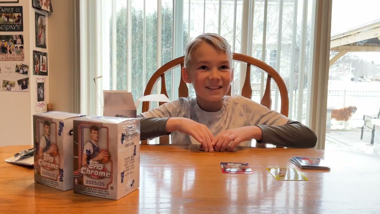 Sports Card Rip - Topps Chrome Basketball 25-26 - BIG PULL!!!🤯🤯🤯