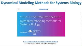 Dynamical Modeling Methods for Systems Biology