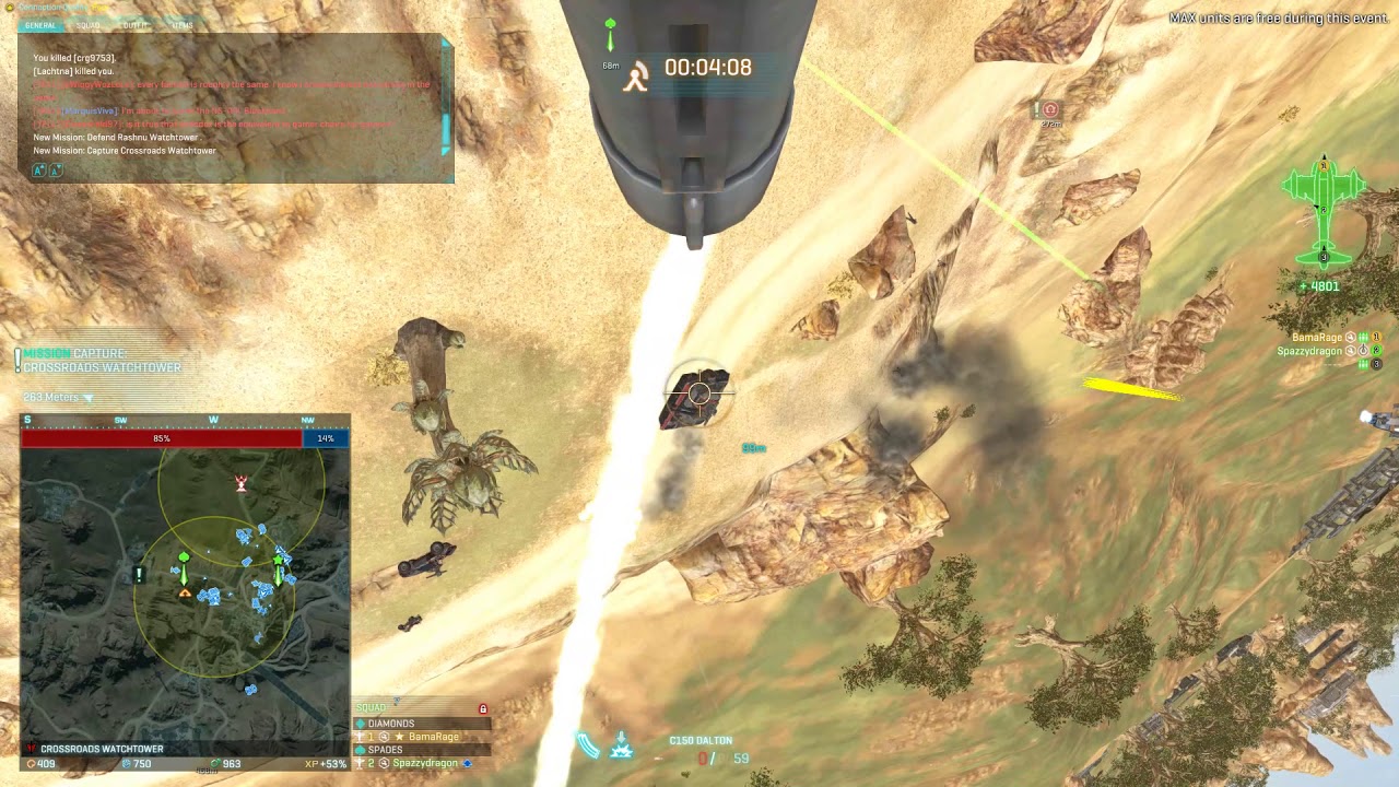 Planetside 2 2020: Suddenly, Air Support