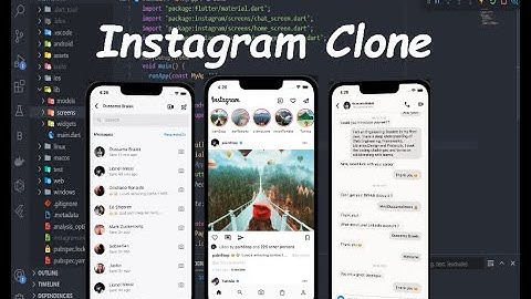 Instagram Clone with Flutter