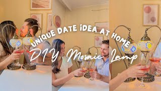Ignite Romance at Home with DIY Mosaic Lamps!❤️
