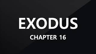 Exodus - Chapter 16 - Verse 1-35