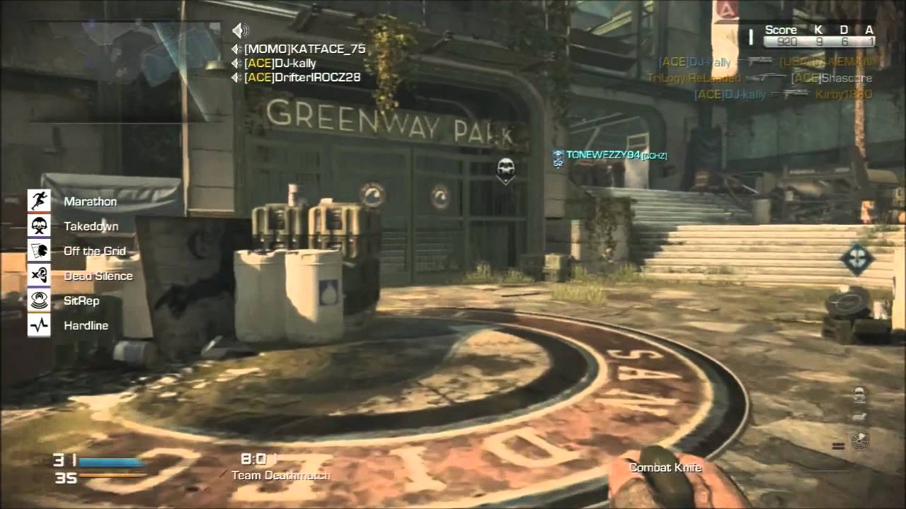 CoD Ghosts-Random Class Setups Live Ep.1 (Knife Only)