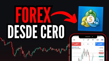 Como OPERAR FOREX en Metatrader 5 ( Trading para PRINCIPIANTES )