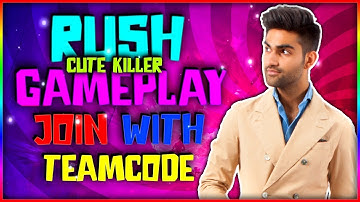 PUBG MOBILE LITE LIVE | RUSH GAMEPLAY | JOIN TEAMCODE  #pubglitelive