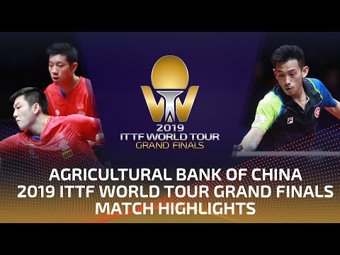 Fan Zhendong/Xu Xin vs Ho Kwan Kit/Wong Chun T. | 2019 ITTF World Tour Grand Finals Highlights (1/4)