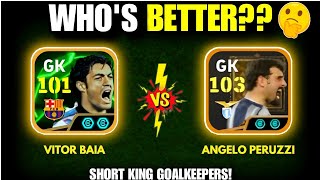 BATTLE OF SHORT KING GOALKEEPERS! 💀😀 | VITOR BAIA vs ANGELO PERUZZI | efootball 2026
