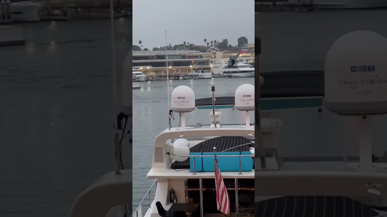 Navy SEALS Helicopter circles HUGE YACHT in Newport Beach! 🚁 