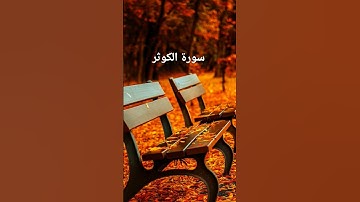 فصل لربك  وانحر #المصحف #اكسبلور #سورة الكوثر