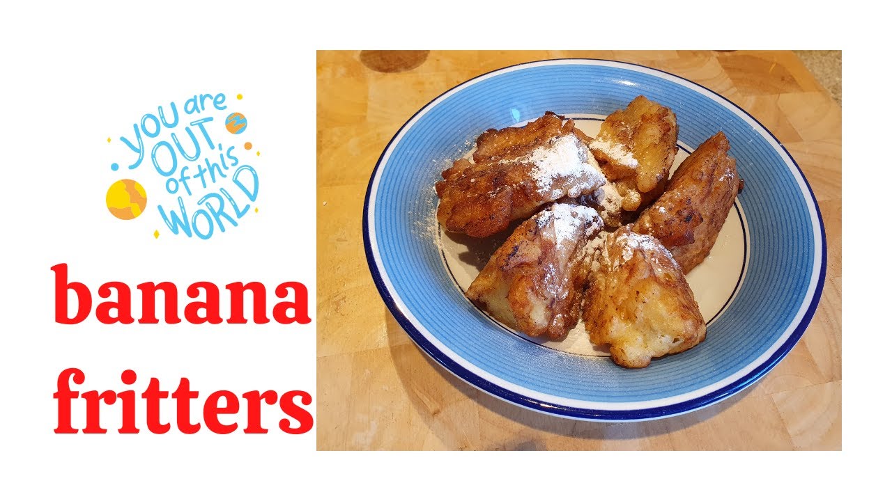 WE TRIED MAMA NOI'S BANANA FRITTER RECIPE BANANA FRITTER RECIPE YouTube