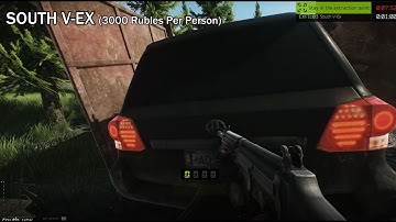 South V-Ex Exit Location (Woods) With Map - Escape From Tarkov