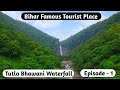 Tutla bhawani waterfall 2021  bike trip  drone views  patna to tutla bhawani waterfall full ride