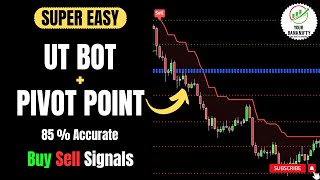 UT BOT Alerts Best Settings with CPR & Pivot Points for Indian, Forex & Crypto Markets