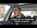 Work and travel in  ngilizce testi