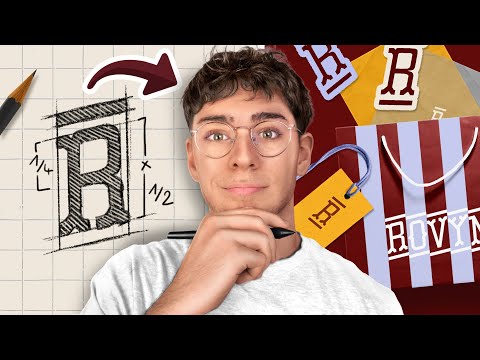 Create the GRAPHIC IDENTITY of a REAL CLIENT (my process)
