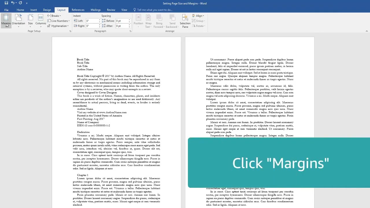 Setting page size and margins For books without bleed   Amazon KDP 720p, h264