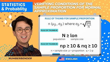 Statistics - Verifying Conditions of the Sample Proportion for Normal Approximation