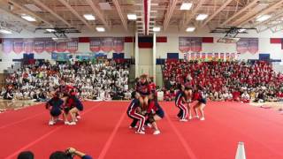 2016 TJHSST Cheer Pep Rally