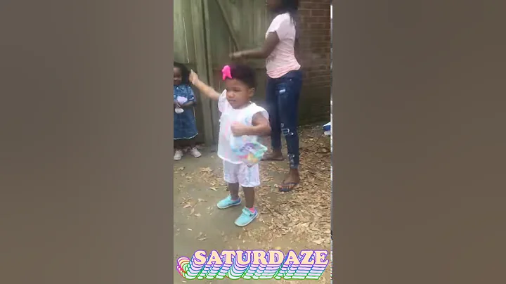 Granddaughter Nahvii Dancing @ 2yrs Party She in t...