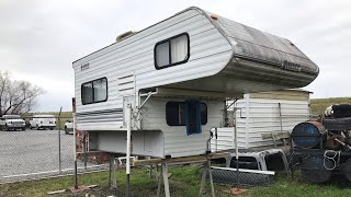 Lance Truck Camper - Full Walk Around Tour…How Solid is it After 23 years?