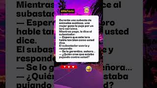 🤣🦜 Subasta #chistes #bromas #risa #divertido #humor #españa #shorts #youtube