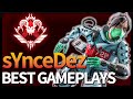 One of the top level wraith players in apex legends the best of syncedez