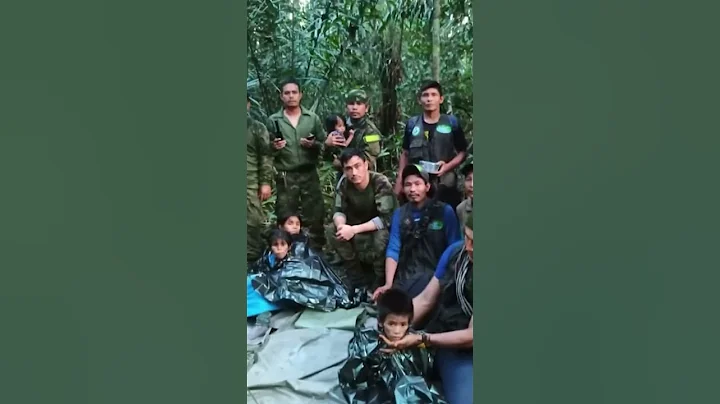 Four children found alive, rescued from Amazon jungle 40 days after surviving plane crash
