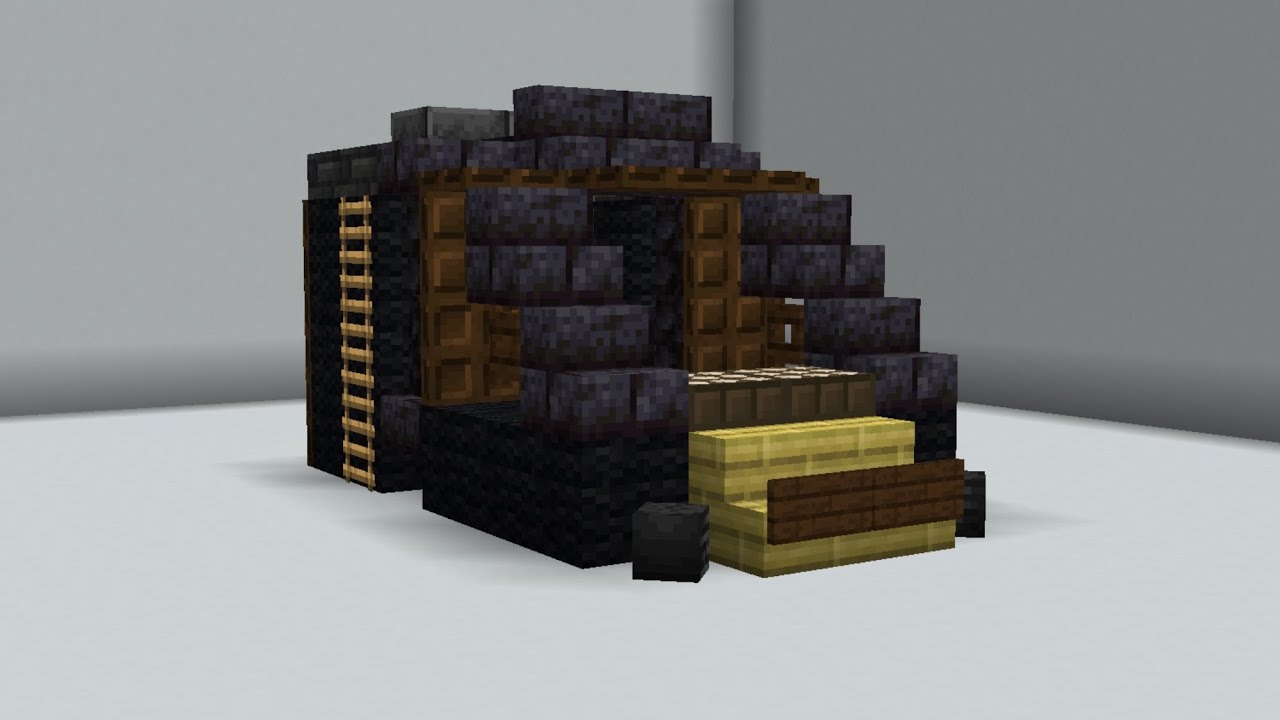 Minecraft Grand Central Class 43 HST bed tutorial - YouTube