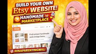Etsy Clone | Handmade Marketplace Website Project 🚀 #hinaparentingwali