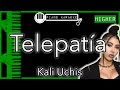 Telepatía HIGHER 3 Kali Uchis Piano Karaoke Instrumental mp3