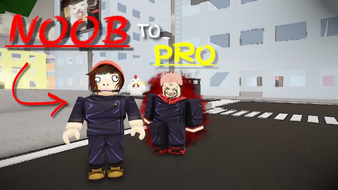 Training a NOOB to PRO in jjs... (jujutsu shenanigans)!
