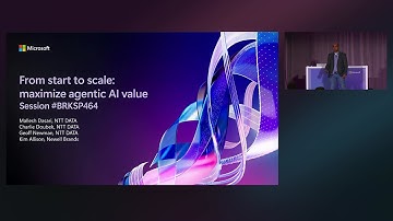 From start to scale: Realize agentic AI value | BRKSP464