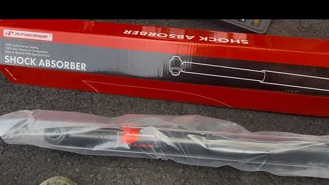 08 Mazda 3 rear shock replacement