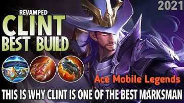 ONE SHOT BUILD !! CLINT BEST BUILD 2021 | BUILD CLINT MOBILE LEGENDS | CLINT GAMEPLAY