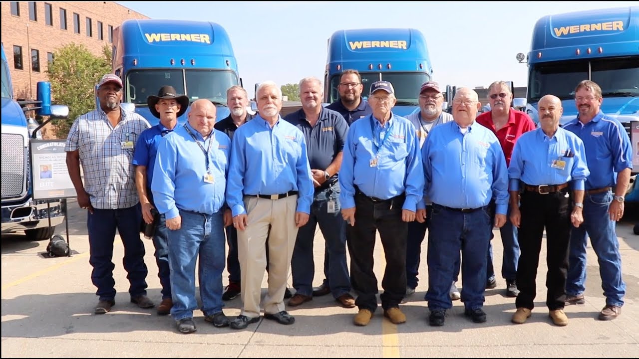 check out werner enterprises recap of events from national truck werner truck driver
