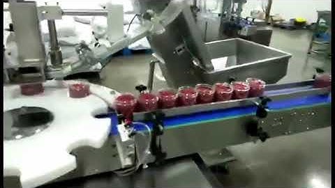 multihead weigher packing machine for plastic jar filling capping labeling induction sealing machine