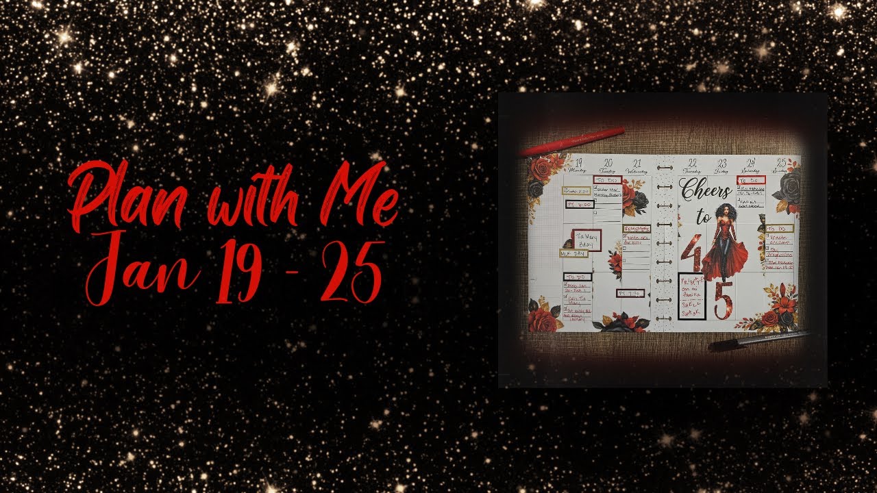 Plan with Me | After the Pen | Classic Vertical Happy Planner | January 19 - 25