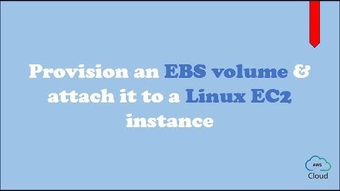 AWS Tutorial #23 | 10-Minute EBS Volume Mounting Guide for Linux EC2 Instances #aws #ebs