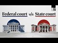 Federal Vs State Courts Explained How The U S Justice System Really Works