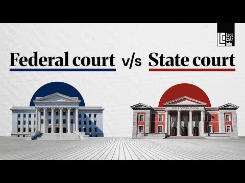 Federal vs State Courts Explained | How the U.S. Justice System Really Works