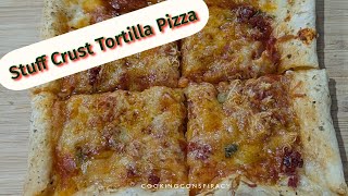 Pizza Tortilla Stuffed Crust Pizza