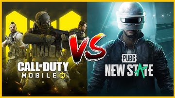 Call Of Duty Mobile Vs Pubg New State - Codm vs Pmns Full Comparison - Pubg Mobile New State Vs Codm